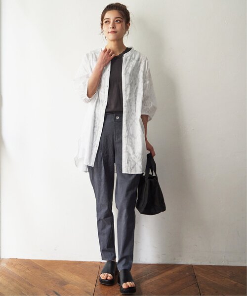 LBC（エルビーシー）の「キャンバス仕切りミニトートバッグ（トートバッグ・レディース・オフホワイト/イエロー/オレンジ/グリーン/ブラック/ピンク/ブルー・FREE）」の18枚目の写真