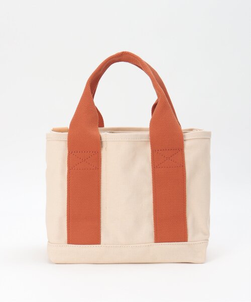 LBC（エルビーシー）の「キャンバス仕切りミニトートバッグ（トートバッグ・レディース・オフホワイト/イエロー/オレンジ/グリーン/ブラック/ピンク/ブルー・FREE）」の13枚目の写真