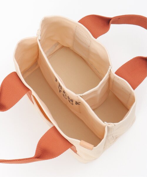 LBC（エルビーシー）の「キャンバス仕切りミニトートバッグ（トートバッグ・レディース・オフホワイト/イエロー/オレンジ/グリーン/ブラック/ピンク/ブルー・FREE）」の15枚目の写真