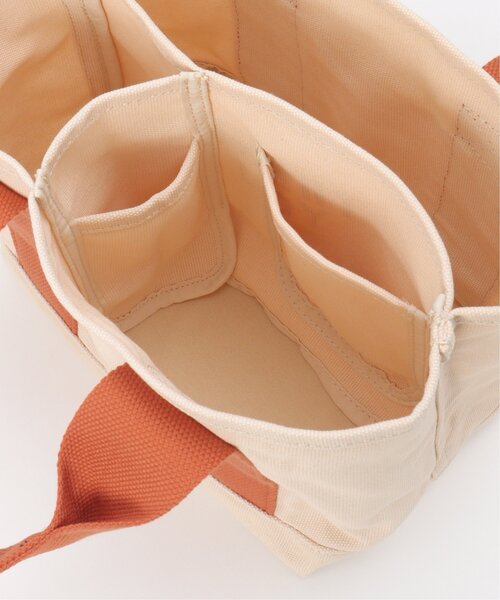 LBC（エルビーシー）の「キャンバス仕切りミニトートバッグ（トートバッグ・レディース・オフホワイト/イエロー/オレンジ/グリーン/ブラック/ピンク/ブルー・FREE）」の17枚目の写真