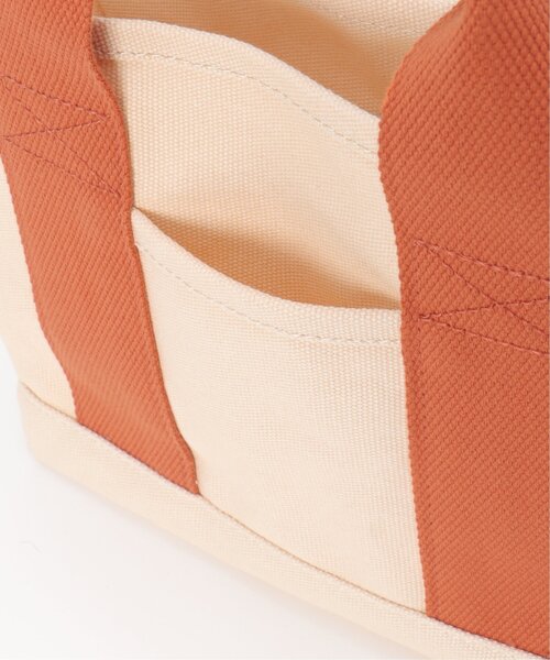 LBC（エルビーシー）の「キャンバス仕切りミニトートバッグ（トートバッグ・レディース・オフホワイト/イエロー/オレンジ/グリーン/ブラック/ピンク/ブルー・FREE）」の19枚目の写真