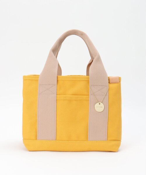 LBC（エルビーシー）の「キャンバス仕切りミニトートバッグ（トートバッグ・レディース・オフホワイト/イエロー/オレンジ/グリーン/ブラック/ピンク/ブルー・FREE）」の21枚目の写真
