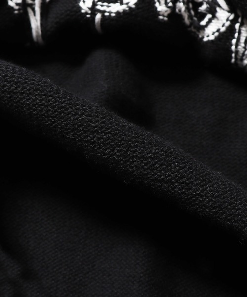 STUSSY（ステューシー）の「STUSSY/ステューシー CARE LABEL SWEATER セーター（ニット/セーター・メンズ・ブラック/ナチュラル・S/M/L/XL）」の9枚目の写真