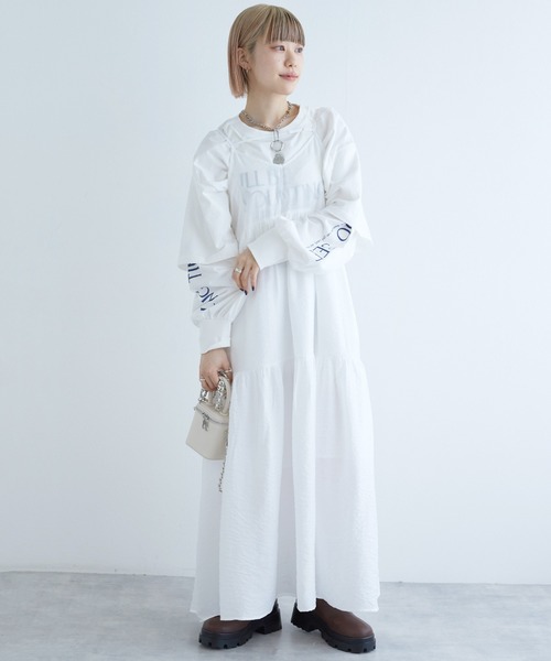 w closet（ダブルクローゼット）の「バックリボンキャミ