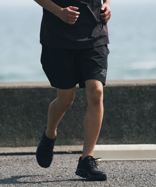 MALIBU SHIRTS(マリブシャツ)の「MALIBU SHIRTS x B:MING by BEAMS / 別注 ランド アンド ウォーター ショートパンツ(セットアップ対応)(その他パンツ・メンズ・ネイビー/ブラック・M/L/XL)」の2枚目の写真