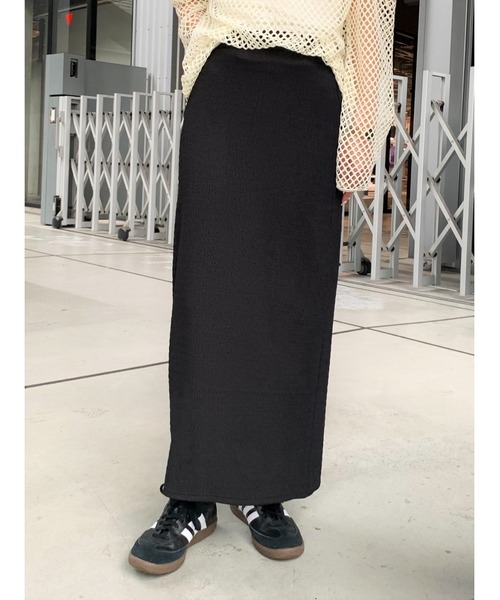 ALAND（エーランド）の「3.3 Field Trip／カットタイトスカート 2196478（スカート・レディース・クリーム/ブラック/イエロー/パープル・FREE）」の2枚目の写真