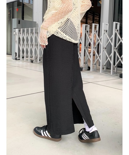 ALAND（エーランド）の「3.3 Field Trip／カットタイトスカート 2196478（スカート・レディース・クリーム/ブラック/イエロー/パープル・FREE）」の22枚目の写真