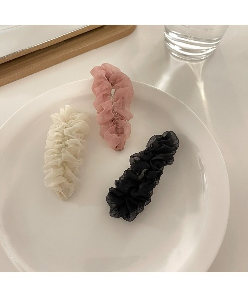 cream creme（クリームクレーム）の「シースルーレースクリップピン（ヘアピン・レディース・ブラック/ホワイト/ピンク・FREE）」の9枚目の写真