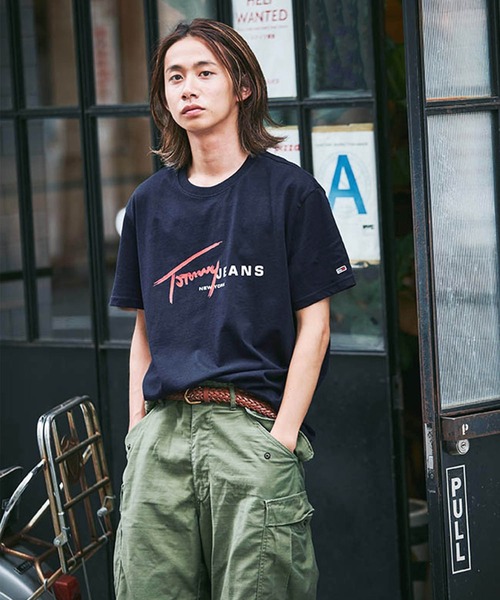 TOMMY HILFIGER(トミーヒルフィガー)の「レザーベルト(ベルト・メンズ・ネイビー/ブラウン/ブラック・105cm/85cm/95㎝)」の4枚目の写真