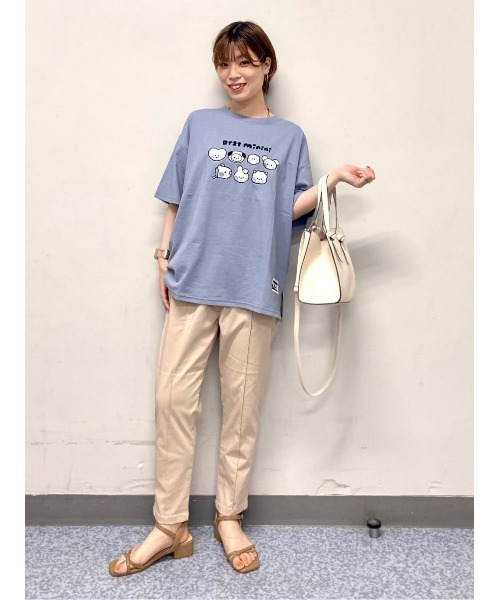 Right-on(ライトオン)の「BT21mininiT(Tシャツ/カットソー・レディース・ブルー/ダークグレー・M/L)」の4枚目の写真