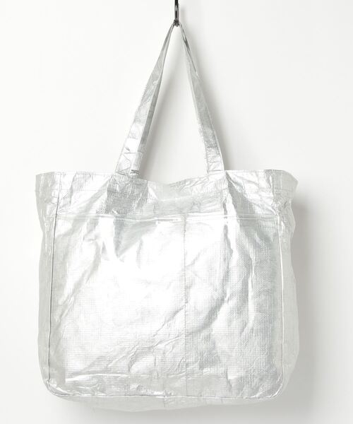 Figments（フィグメンツ）の「クリアポケットBIGトート（ショルダーバッグ・レディース・ホワイト/シルバー・FREE）」の16枚目の写真