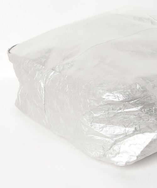 Figments（フィグメンツ）の「クリアポケットBIGトート（ショルダーバッグ・レディース・ホワイト/シルバー・FREE）」の13枚目の写真