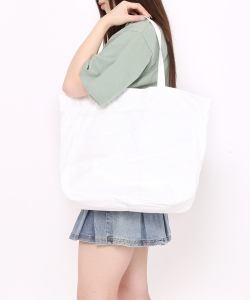 Figments（フィグメンツ）の「クリアポケットBIGトート（ショルダー