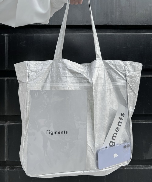 Figments（フィグメンツ）の「クリアポケットBIGトート（ショルダー