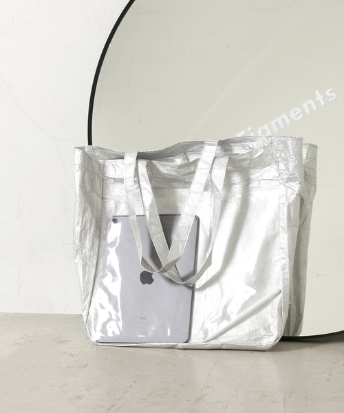 Figments（フィグメンツ）の「クリアポケットBIGトート（ショルダー