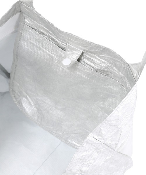 Figments（フィグメンツ）の「クリアポケットBIGトート（ショルダーバッグ・レディース・ホワイト/シルバー・FREE）」の17枚目の写真