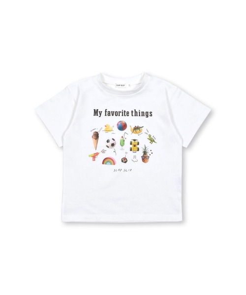 SLAP SLIP(スラップスリップ)の「【防汚】恐竜アニマルフルーツ男の子大好きアイテム写真プリント半袖Tシャツ(80~130cm)(Tシャツ/カットソー・キッズ・ブルー/ホワイト/グレー/イエロー・90/80/100/110/130/120)」の20枚目の写真