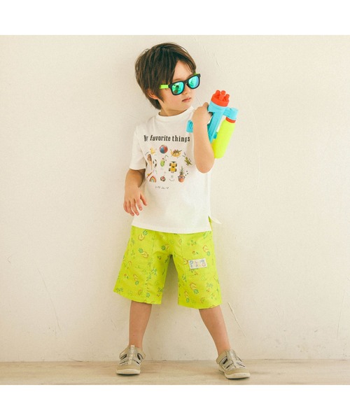 SLAP SLIP(スラップスリップ)の「【防汚】恐竜アニマルフルーツ男の子大好きアイテム写真プリント半袖Tシャツ(80~130cm)(Tシャツ/カットソー・キッズ・ブルー/ホワイト/グレー/イエロー・90/80/100/110/130/120)」の11枚目の写真