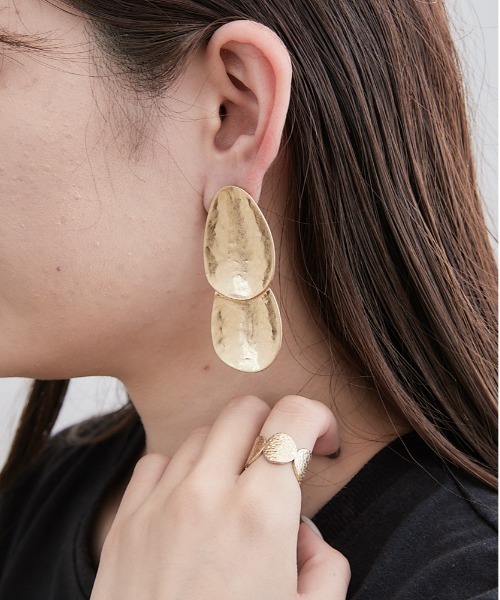 BIRTHDAY BAR（バースデイバー）の「【LIMITED NUMBER】MOON ニッケルフリー マットメタル ムーンサイクル フリーサイズ 指輪（リング・レディース・シルバー/ゴールド・フリー）」の3枚目の写真