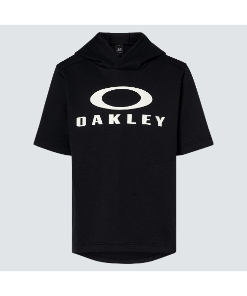 【新品、未使用】　オークリー　パーカー　半袖　グレー　Mサイズ OAKLEY オークリー 半袖 パーカー メンズ サイズL マルチカラー