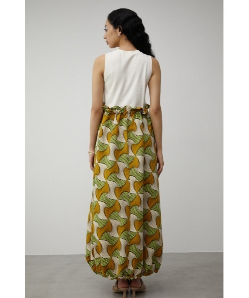 AZUL by moussy（アズールバイマウジー）の「DOCKING DRAWSTRING ONEPIECE/ドッキングドローストリングワンピース（ワンピース・レディース・ホワイト系その他/ブラック系その他・SMALL/MEDIUM）」の10枚目の写真