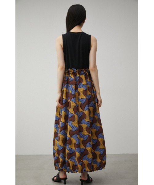 AZUL by moussy（アズールバイマウジー）の「DOCKING DRAWSTRING ONEPIECE/ドッキングドローストリングワンピース（ワンピース・レディース・ホワイト系その他/ブラック系その他・SMALL/MEDIUM）」の18枚目の写真