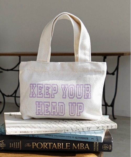 ブラウン ロゴ入り ハンドバッグ セール】アソートデザイン ファスナー付き ロゴキャンバスミニ