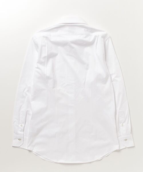 Paul Smith（ポールスミス）の「ジャージ ボタンダウン ドレスシャツ / 133213 803PR（シャツ/ブラウス・メンズ・ホワイト/ネイビー・MEDIUM/LARGE/X-LARGE/SMALL）」の3枚目の写真