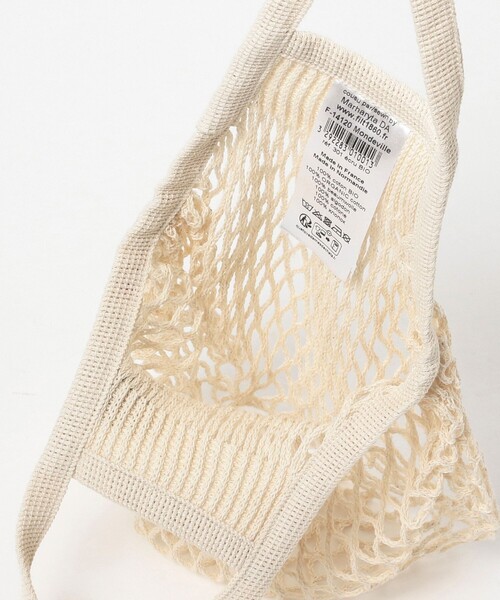 Filt（フィルト）の「FILT / ネット バッグ S（エコバッグ/サブバッグ・レディース・オフホワイト/ブラック/オリーブ/ベージュ/オレンジ/イエロー/ミント/ネイビー/パープル/ピンク・ONE SIZE）」の20枚目の写真