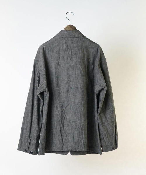 EGO TRIPPING（エゴトリッピング）の「mj9318-WORKERS COVERALL カバーオール（カバーオール・メンズ・杢グレー/グレー系その他・46(M)/48(L)）」の10枚目の写真