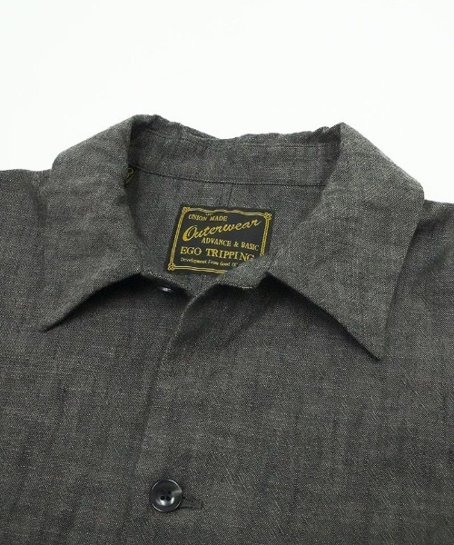 EGO TRIPPING（エゴトリッピング）の「mj9318-WORKERS COVERALL カバーオール（カバーオール・メンズ・杢グレー/グレー系その他・46(M)/48(L)）」の11枚目の写真