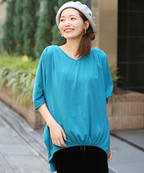 チチカカ（チチカカ）の「ワンポイントリャマベレー帽（ハンチング/ベレー帽・レディース・グリーン/ブラウン/ブラック/ライトグレー・FREE）」の5枚目の写真