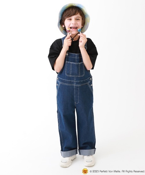 devirock（デビロック）の「Chupa Chups タイダイ＆デニムバケットハット（ハット・キッズ・ブルー系その他/その他・56/54/58）」の8枚目の写真