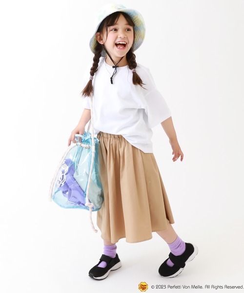 devirock（デビロック）の「Chupa Chups タイダイ＆デニムバケットハット（ハット・キッズ・ブルー系その他/その他・56/54/58）」の3枚目の写真