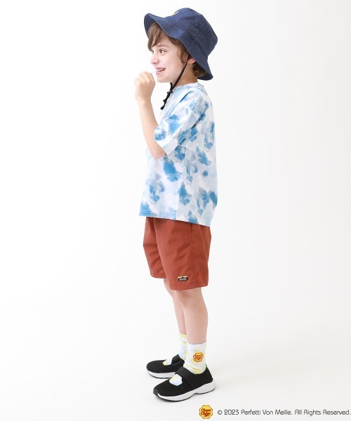 devirock（デビロック）の「Chupa Chups タイダイ＆デニムバケットハット（ハット・キッズ・ブルー系その他/その他・56/54/58）」の6枚目の写真