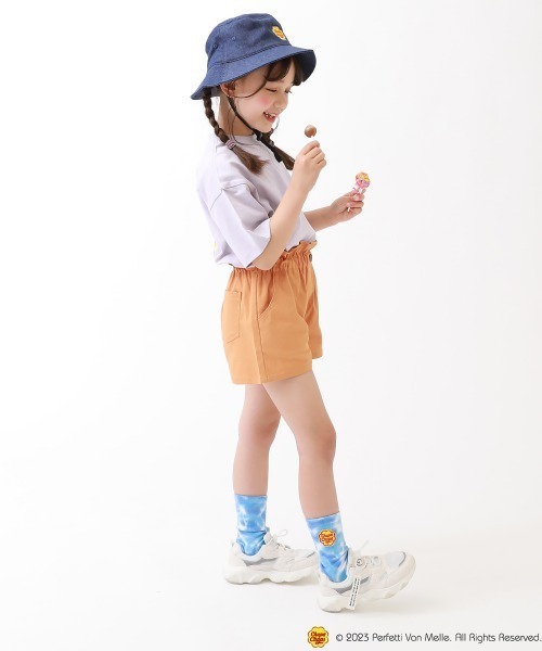 devirock（デビロック）の「Chupa Chups タイダイ＆デニムバケットハット（ハット・キッズ・ブルー系その他/その他・56/54/58）」の12枚目の写真