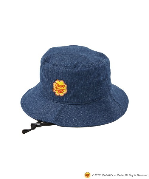 devirock（デビロック）の「Chupa Chups タイダイ＆デニムバケットハット（ハット・キッズ・ブルー系その他/その他・56/54/58）」の10枚目の写真