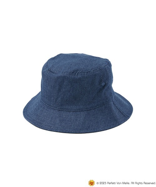 devirock（デビロック）の「Chupa Chups タイダイ＆デニムバケットハット（ハット・キッズ・ブルー系その他/その他・56/54/58）」の5枚目の写真