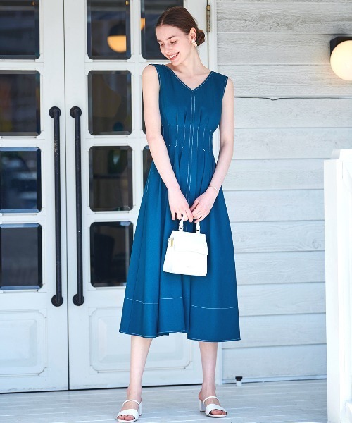 AND COUTURE（アンドクチュール）の「配色ステッチバックシャン