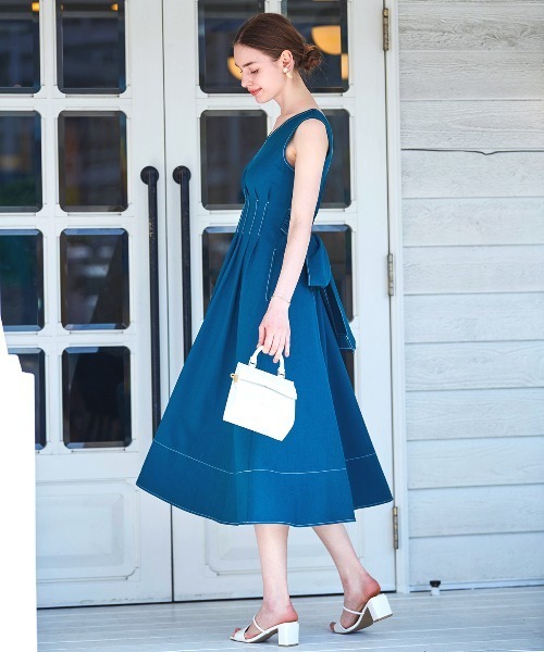 AND COUTURE（アンドクチュール）の「配色ステッチバックシャン