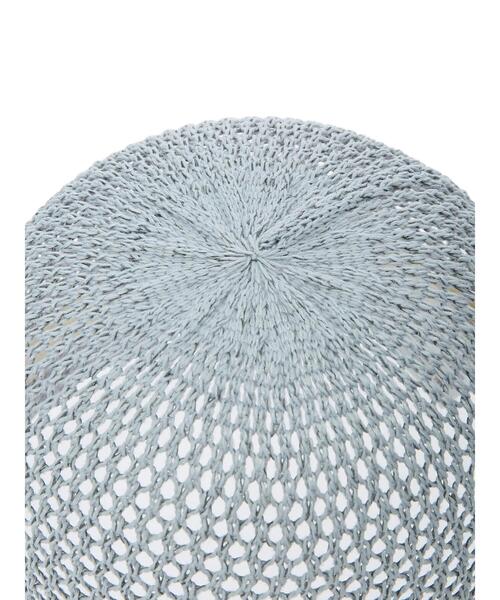 Green　Parks（グリーンパークス）の「・メッシュベルハット（ハット・レディース・ナチュラル/グレー/ブラック・FREE）」の11枚目の写真