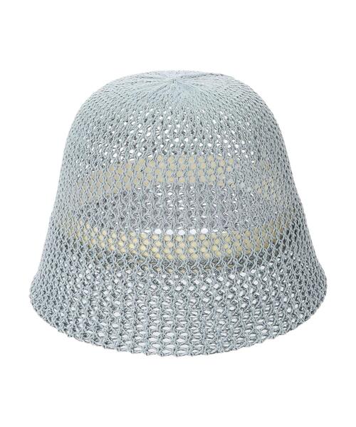 Green　Parks（グリーンパークス）の「・メッシュベルハット（ハット・レディース・ナチュラル/グレー/ブラック・FREE）」の13枚目の写真