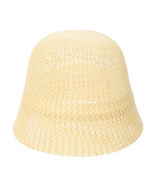 Green　Parks（グリーンパークス）の「・メッシュベルハット（ハット・レディース・ナチュラル/グレー/ブラック・FREE）」の10枚目の写真