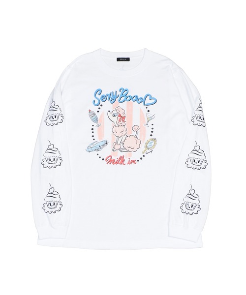MILK（ミルク）の「Sexy Boo ロング Tシャツ（Tシャツ/カットソー・レディース・C/A/B・FREE）」の4枚目の写真