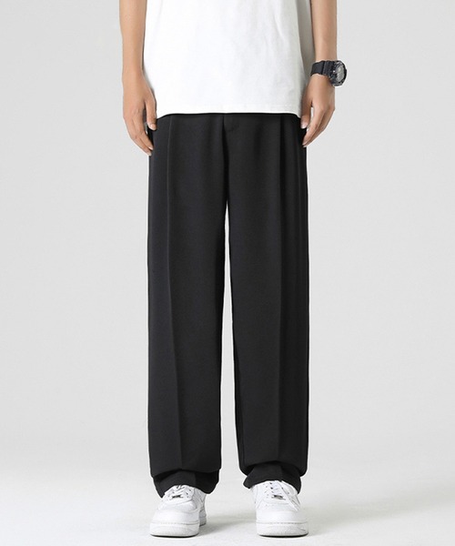 aimoha（アイモハ）の「aimoha mens 冷感ストレートパンツ（スラックス・メンズ・ブラック/グレー/チョコ・XX-LARGE/MEDIUM/LARGE/X-LARGE）」の12枚目の写真