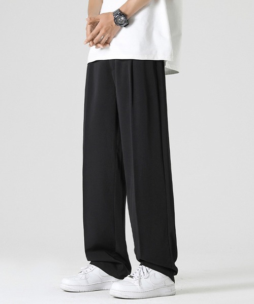 aimoha（アイモハ）の「aimoha mens 冷感ストレートパンツ（スラックス・メンズ・ブラック/グレー/チョコ・XX-LARGE/MEDIUM/LARGE/X-LARGE）」の13枚目の写真