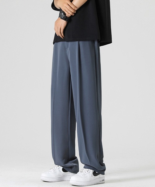 aimoha（アイモハ）の「aimoha mens 冷感ストレートパンツ（スラックス・メンズ・ブラック/グレー/チョコ・XX-LARGE/MEDIUM/LARGE/X-LARGE）」の15枚目の写真