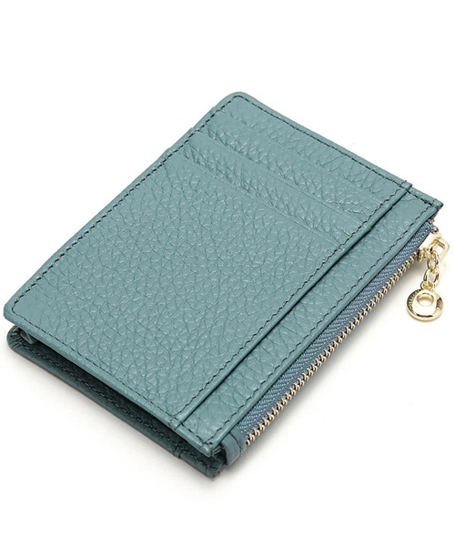 DAY CLOSET(デイ クローゼット)の「本革コインケース付きカードケース(カードケース・メンズ・ブルー/ブラック/オフホワイト/チャコールグレー/イエロー/ブラウン/グリーン・ONE SIZE)」の6枚目の写真