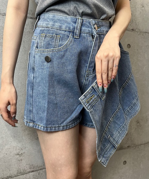 ROGER AND RAW（ロジャーアンドロウ）の「アシンメトリーミニスカート