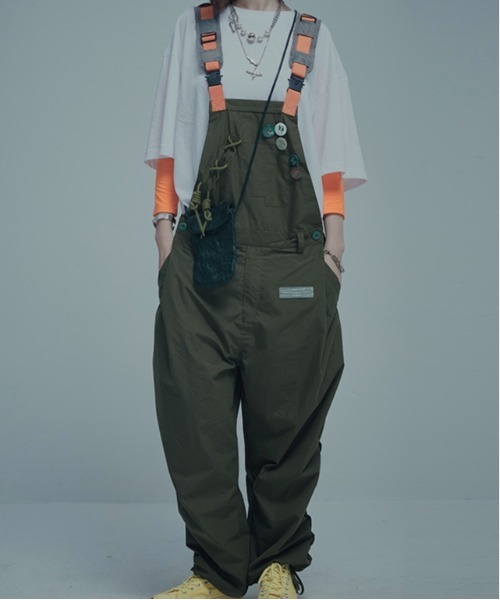 Burner（バーナー）の「【OKUOKU　0909】 オーバーオール / カジュアル oku-bottom-680341967698-45 U（サロペット/オーバーオール・メンズ・C/B/A・M/L）」の10枚目の写真